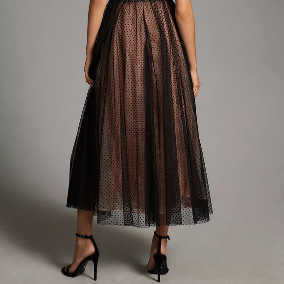 Anthropologie Tulle Dot Maxi Dress - Picture 12 of 16